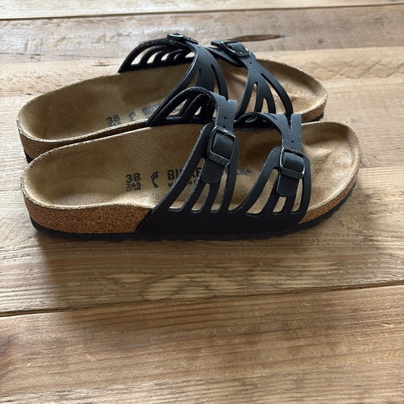 Birkenstock Granada Black Sandals - Picture 2 of 7